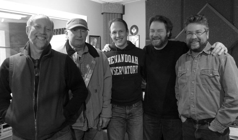 The gang's all here at National Media Services---including Will Shenk, our intrepid engineer.