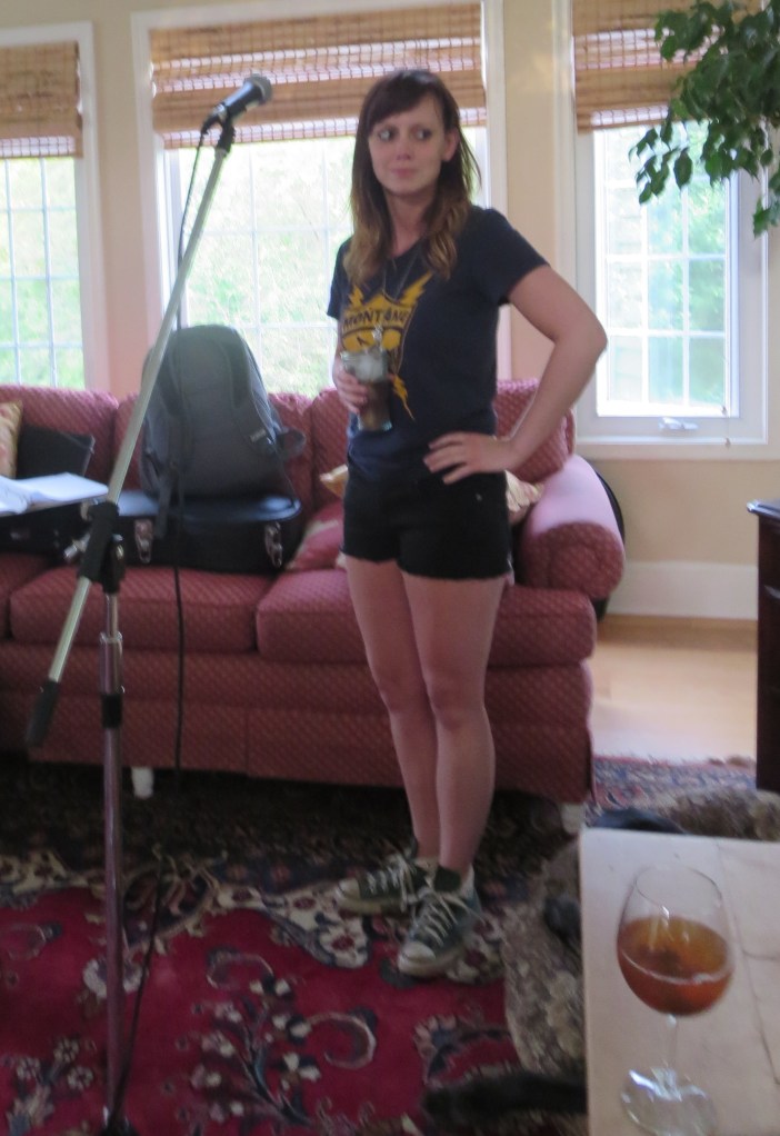 Special guest Kara Hansbarger sings a sweet song of Kingsport.