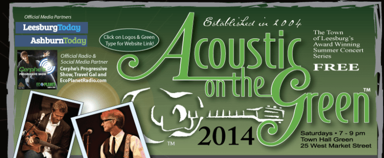 Free concert on Leesburg, VA.