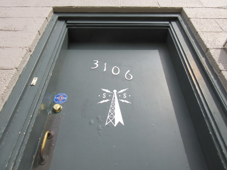 Behind this sneaky door