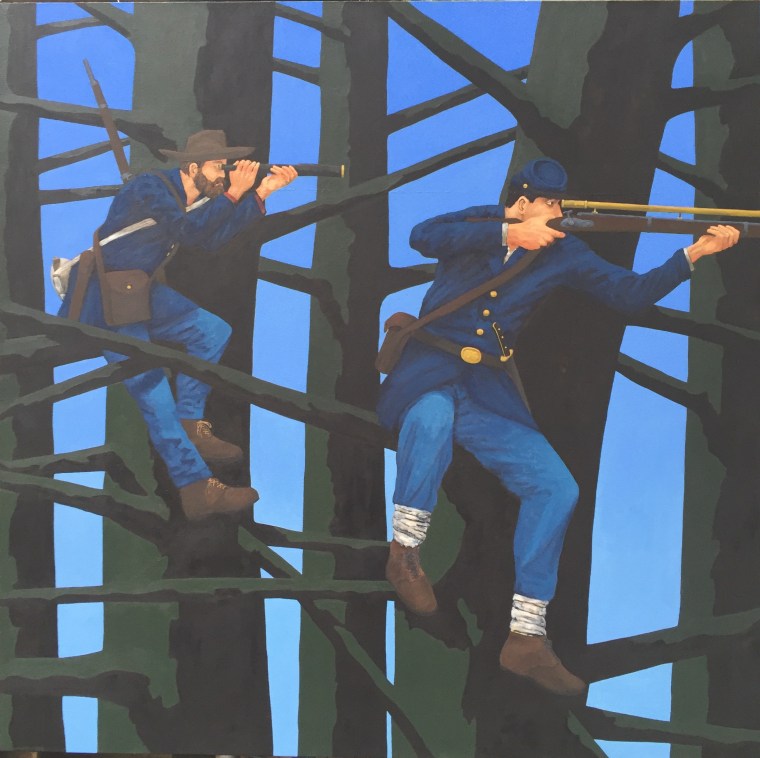 Civil War art by Winslow McCagg